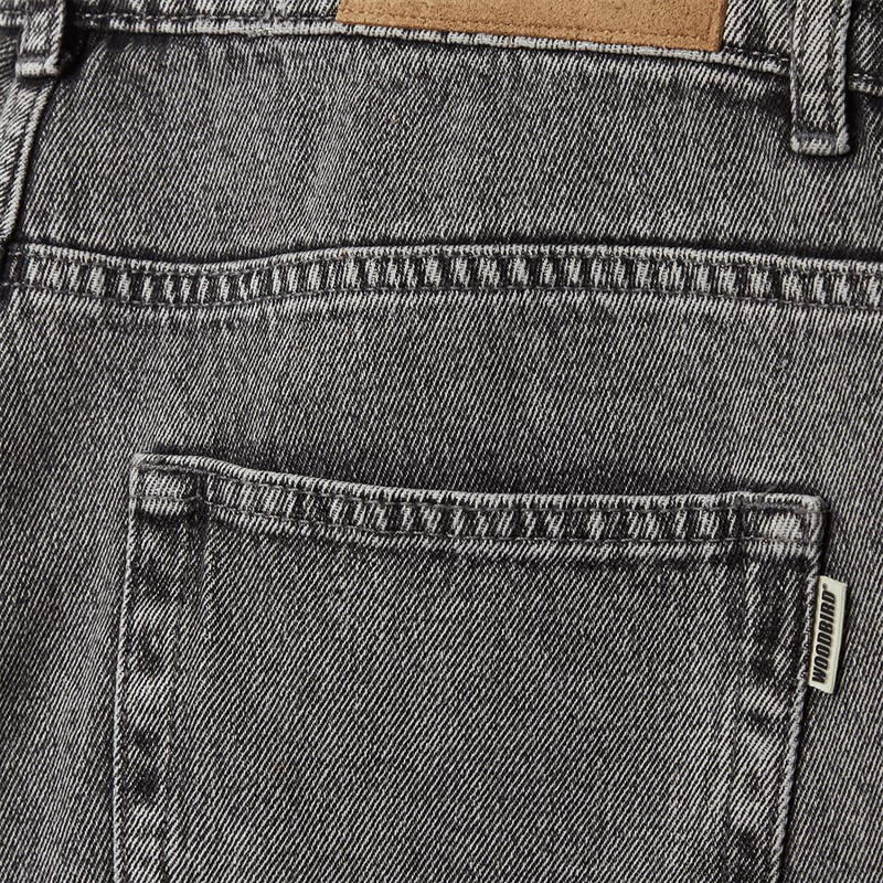 Woodbird Herre Doc Regular Tapered Jeans Grå