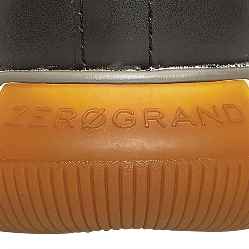 Cole Haan Mens 4.Zerogrand Stitchlite Oxford Shoes Black Twisted Knit