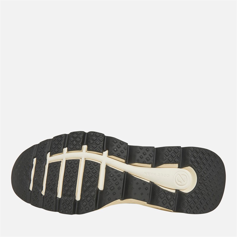 Cole Haan Mens 5.Zerogrand Stitchlite Wing Oxford Shoes Black/White