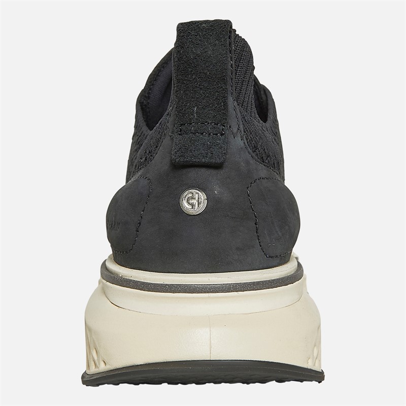 Cole Haan Mens 5.Zerogrand Stitchlite Wing Oxford Shoes Black/White