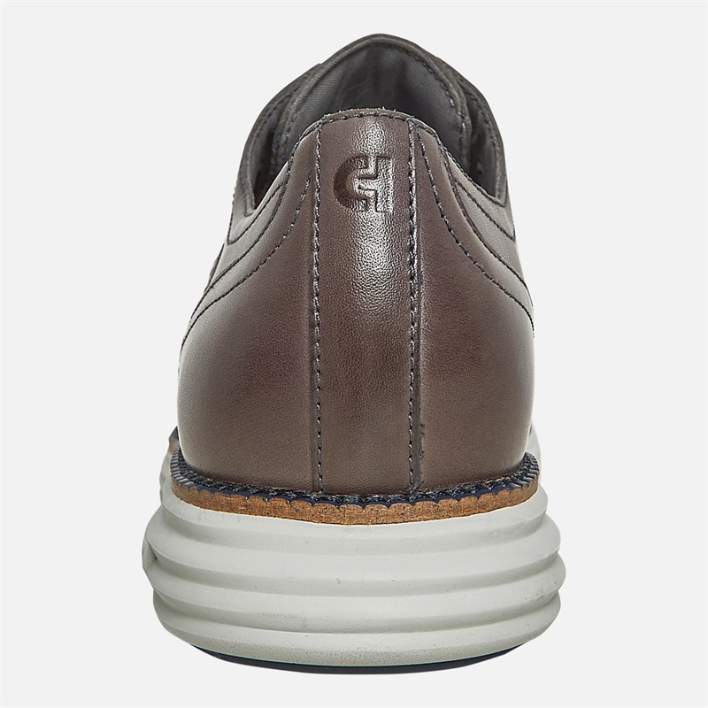 Cole Haan Mens Original Remastered Wingtip Oxford Shoes Glacier Grey