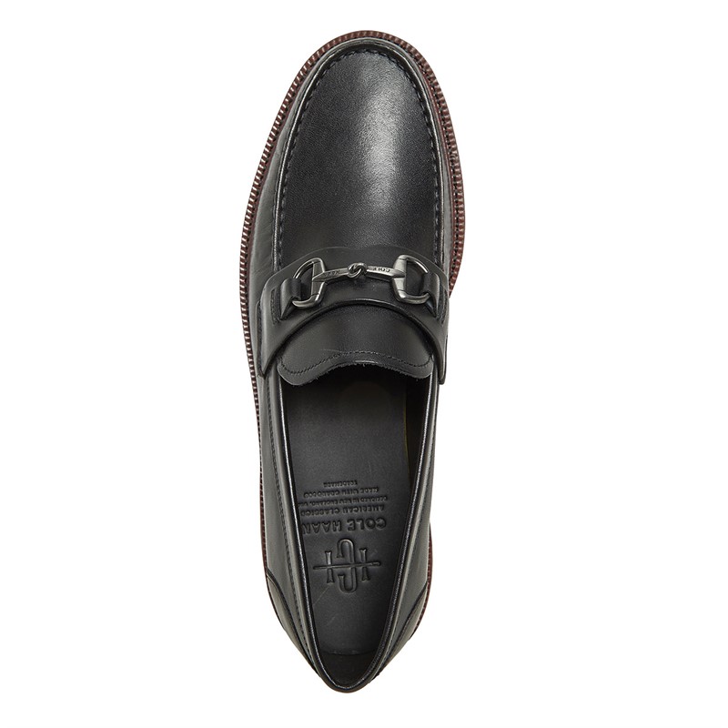 Cole Haan Mens American Classics Bit Loafers Black/Black