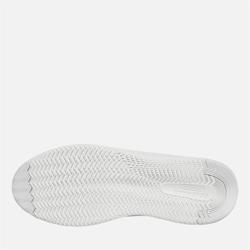 Cole Haan Womens Grandpro Topspin Triple Strap Trainers White/Silver