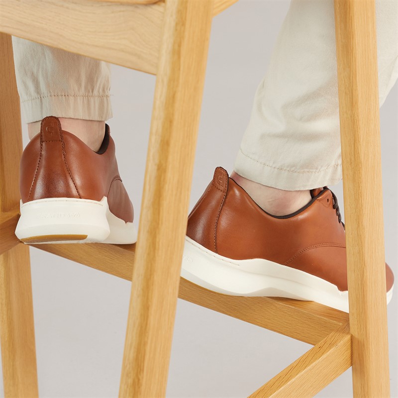 Cole Haan Mens Grand Crosscourt Runox Trainers British Tan