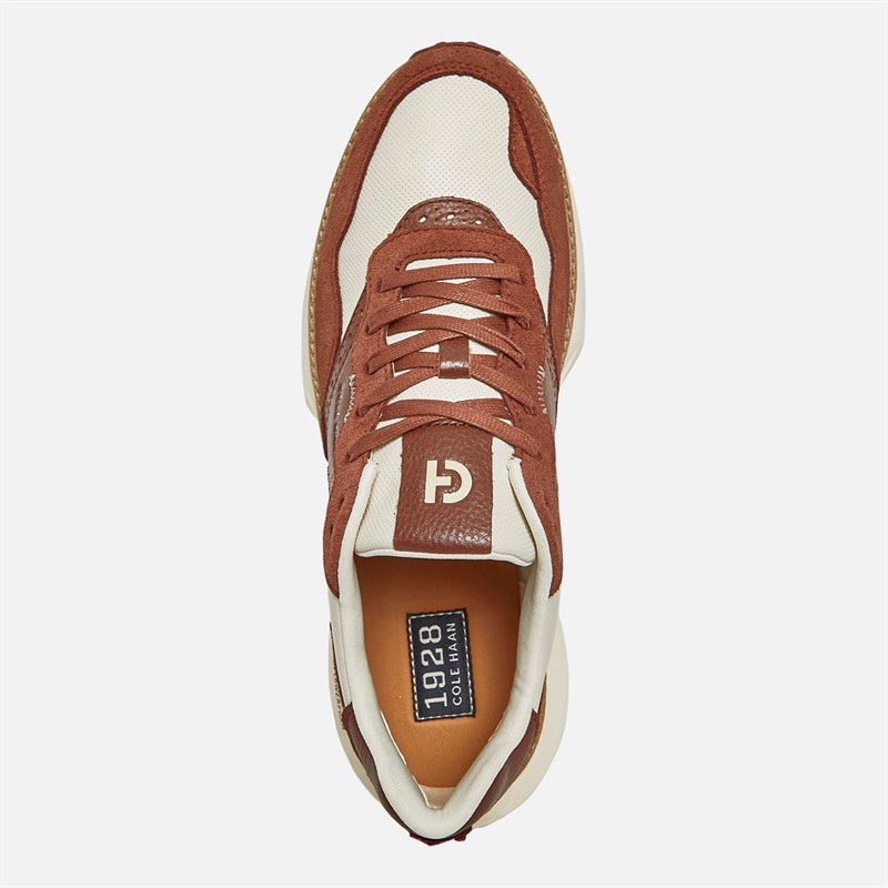 Cole Haan Mens Grandpro Ashland Trainers Pinot/Ivory