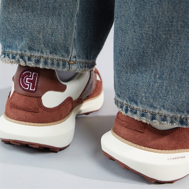 Cole Haan Mens Grandpro Ashland Trainers Pinot/Ivory