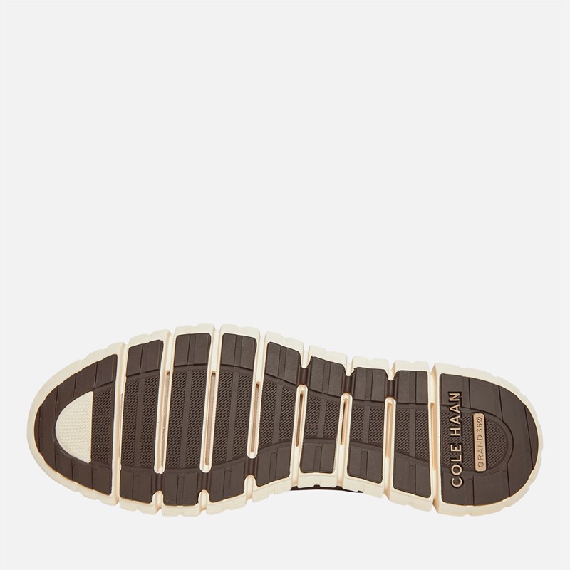 Cole Haan Mens Zerogrand Remastered Wingtip Oxford Shoes Pinot/Ivory