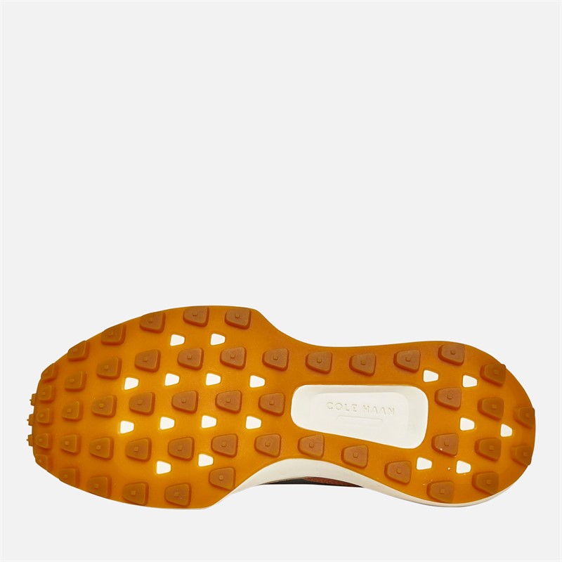 Cole Haan Mens Grand Motion Woven Stitch II Trainers Black/Tan/Ivory