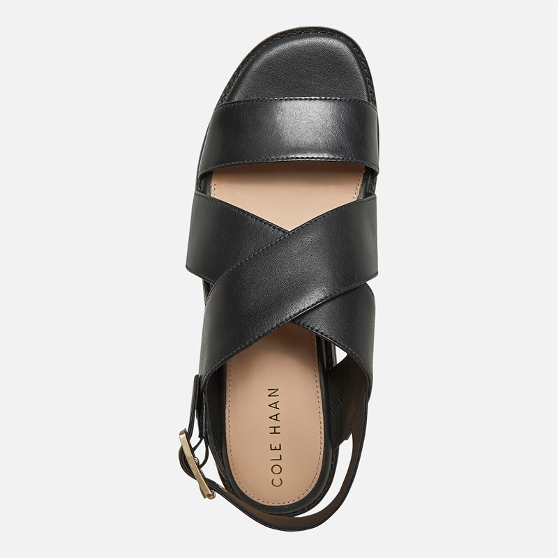 Cole Haan Womens Original Grand Platform Sandals Black/Black