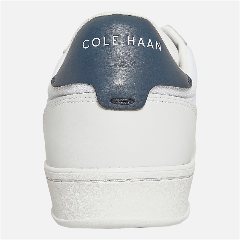 Cole Haan Mens Grandpro Leisure Trainers White/Navy Blazer
