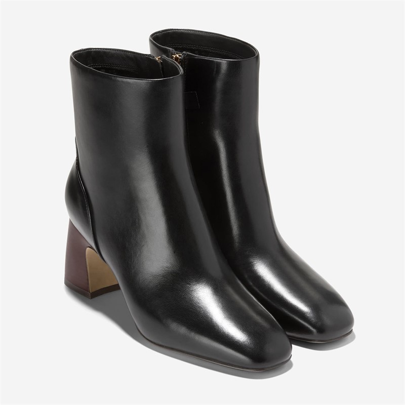 Cole Haan Womens Gemma Dress Boots Black