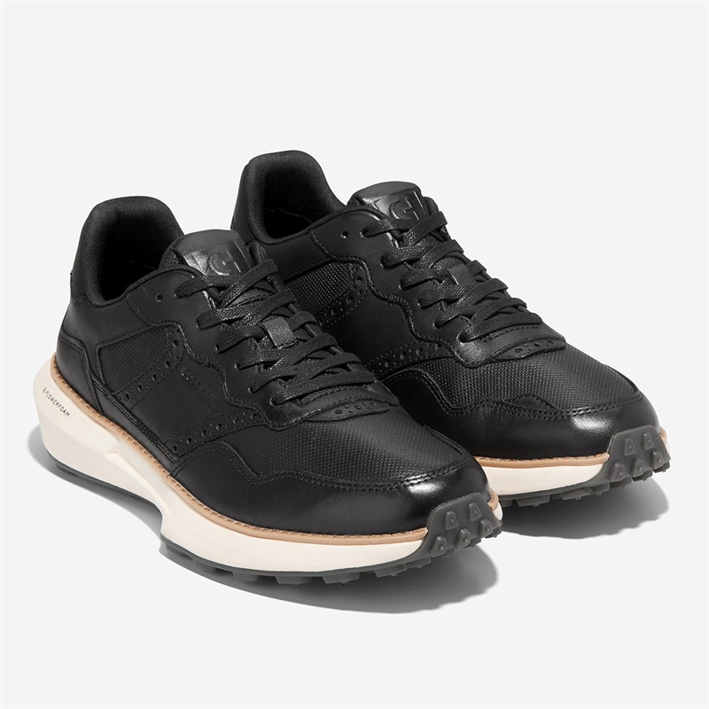 Cole Haan Mens Grandpro Ashland Trainers Black/Ivory