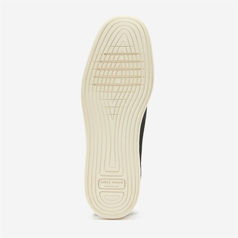 Cole Haan Womens Original Grand Camarin Stitchlite Venetian Loafers Black Knit