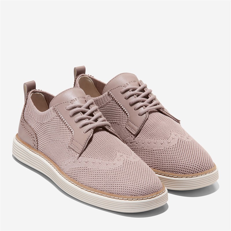 Cole Haan Womens Original Grand Camarin Stitchlite Oxford Shoes Ivory