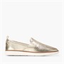 Cole Haan Womens Grand Ambition 2.0 Galena Loafers Soft Gold