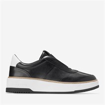 Cole Haan Womens Grandpro Maxfield Slip On Trainers Black/White