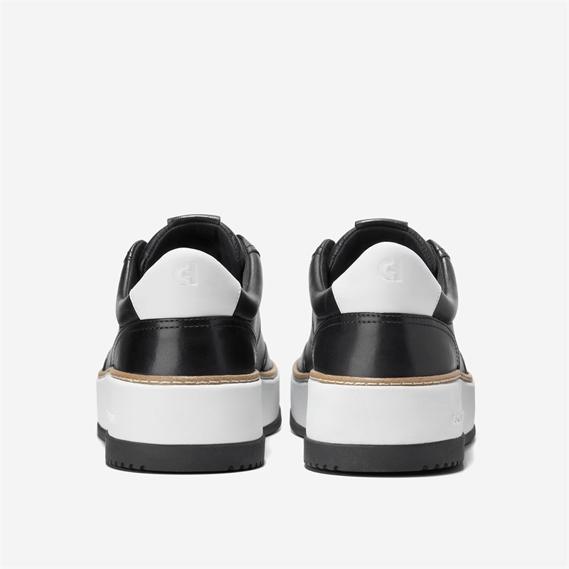 Cole Haan Womens Grandpro Maxfield Slip On Trainers Black/White