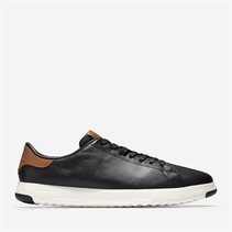 Cole Haan Mens Grandpro Tennis Trainers Black/British Tan