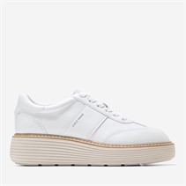 Cole Haan Womens Original Grand Max Platform Trainers White