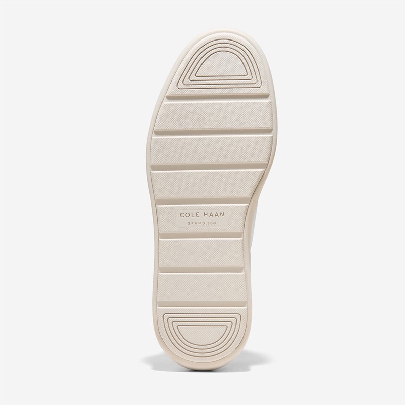 Cole Haan Womens Original Grand Max Platform Trainers White