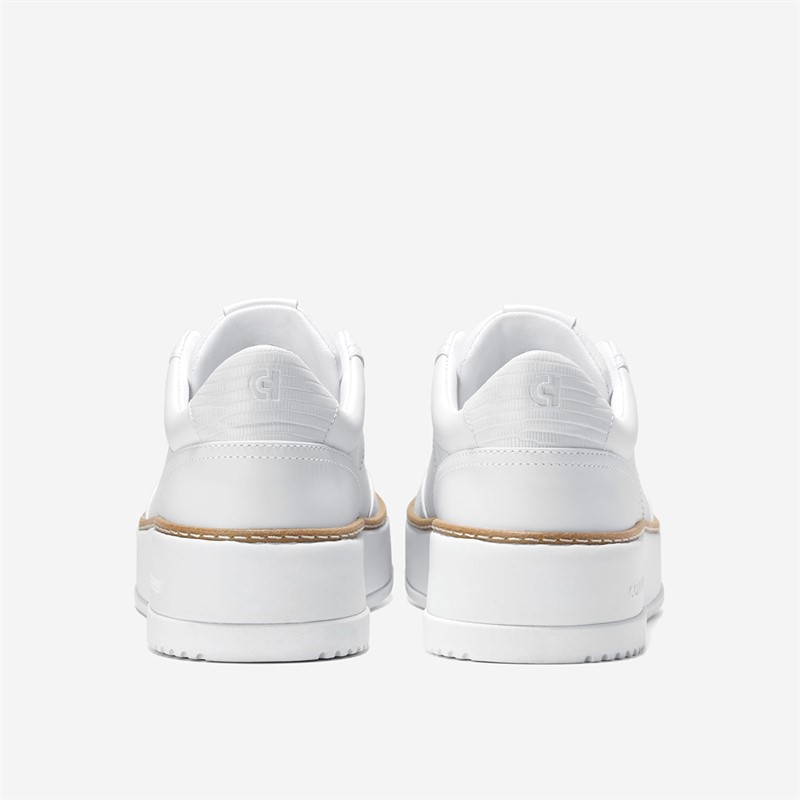 Cole Haan Womens Grandpro Maxfield Slip On Trainers White