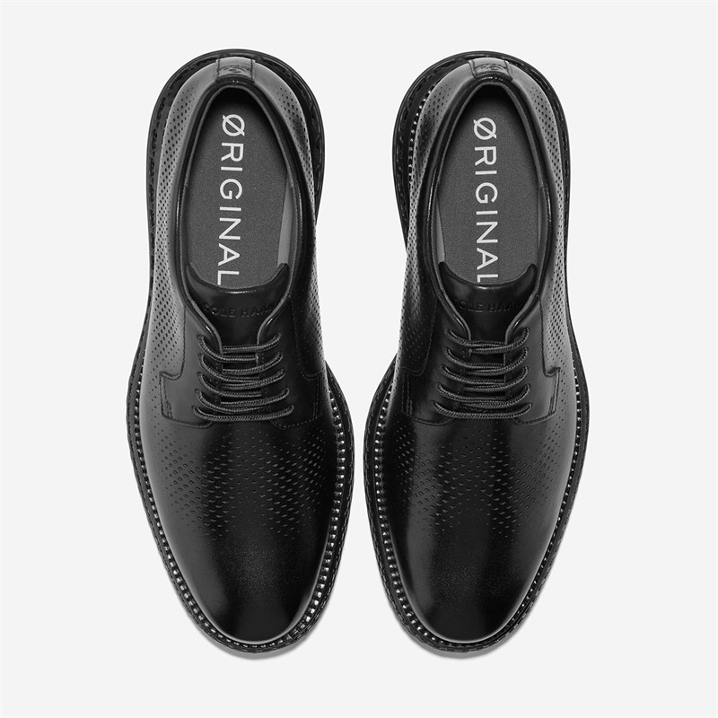 Cole Haan Mens Original Grand 2.0 Oxford Skyweave Shoes Black