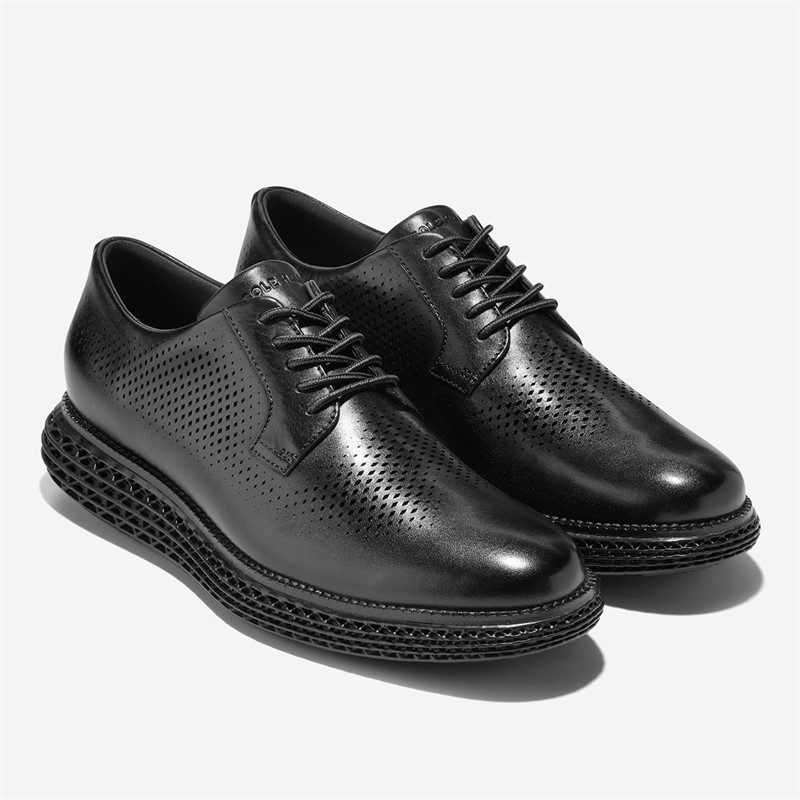 Cole Haan Mens Original Grand 2.0 Oxford Skyweave Shoes Black
