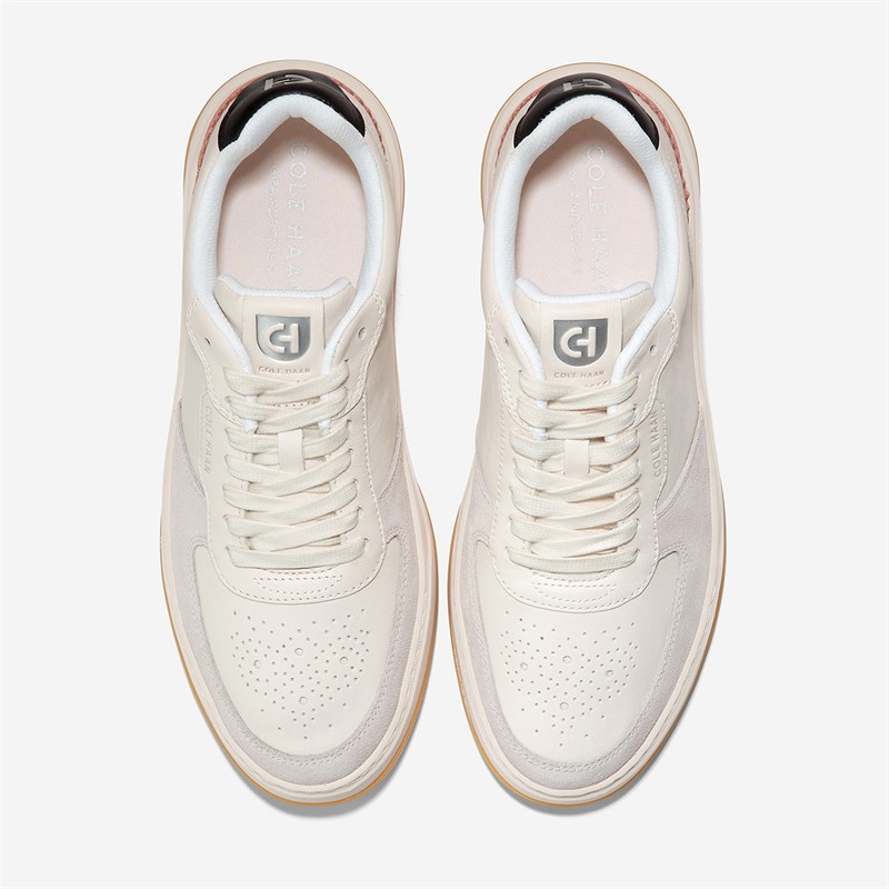 Cole Haan Mens Granpro Crossover Trainers Ivory/Gum/Black