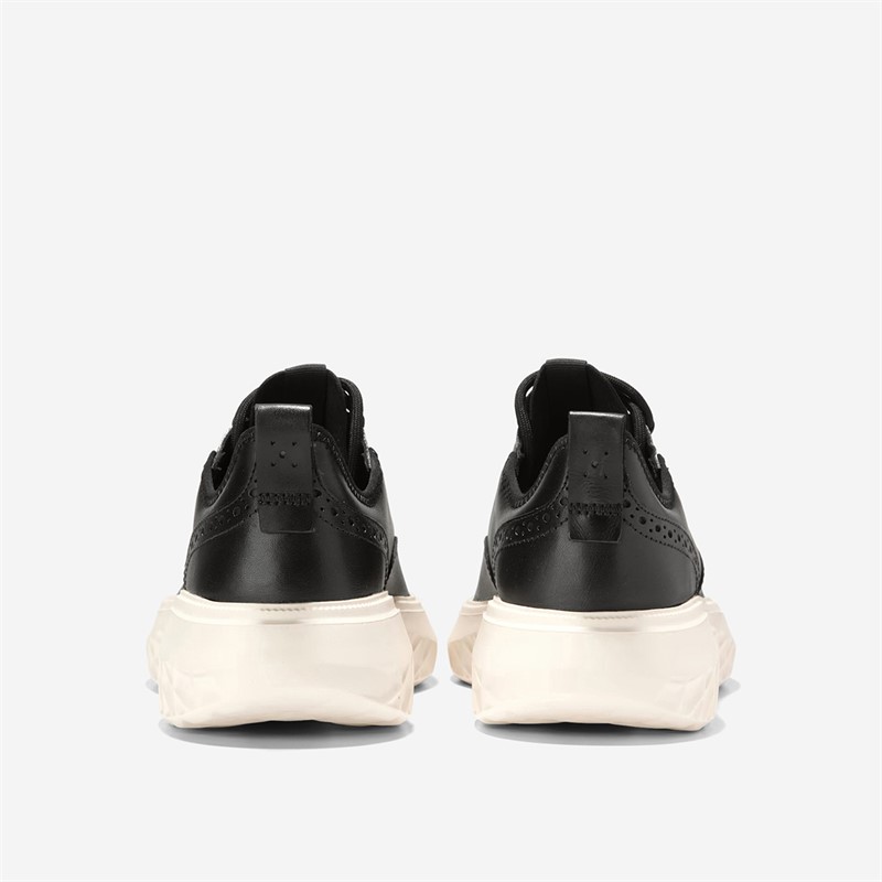 Cole Haan Mens Zerogrand Work From Anywhere Oxford Shoes Black/Ivory