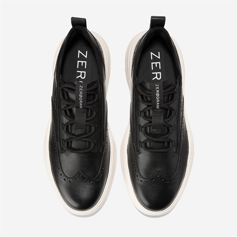 Cole Haan Mens Zerogrand Work From Anywhere Oxford Shoes Black/Ivory