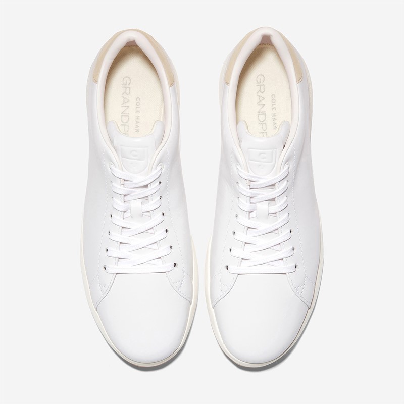 Cole Haan Mens Grandpro Tennis Trainers White