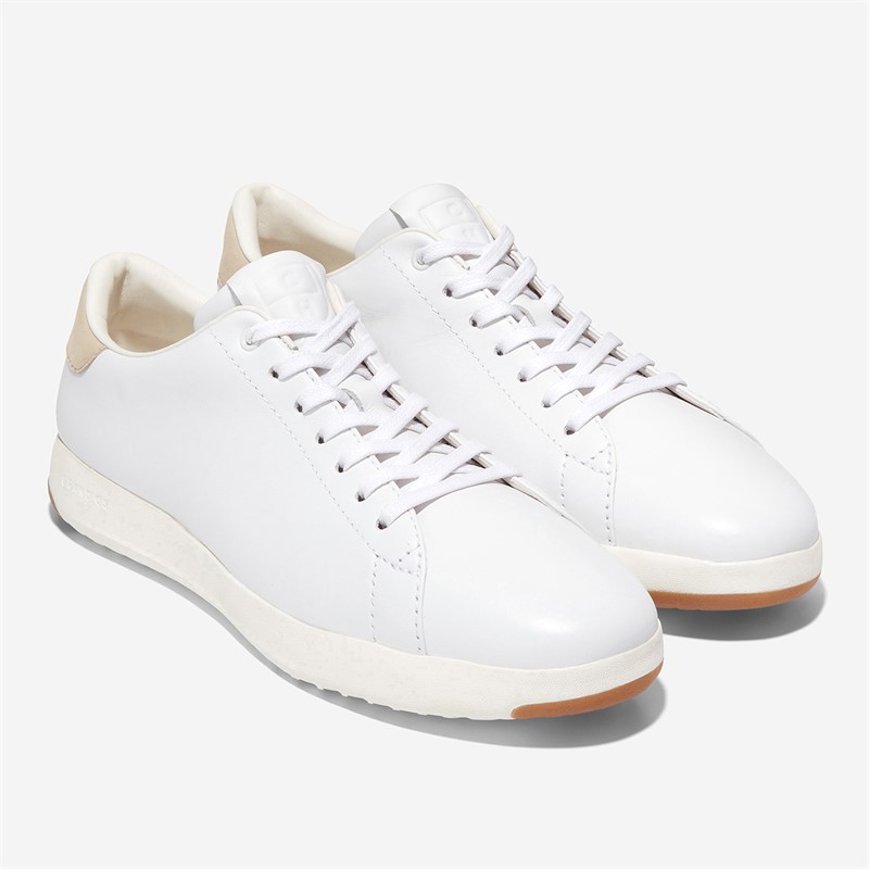 Cole Haan Mens Grandpro Tennis Trainers White