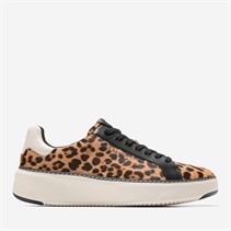 Cole Haan Womens Grandpro Topspin Trainers Leopard Print/Black