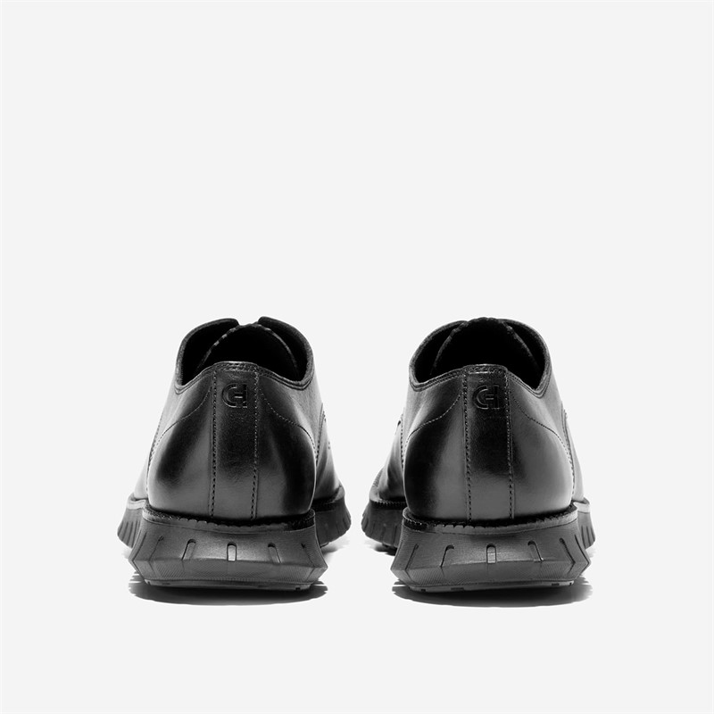 Cole Haan Mens Zerogrand Remastered Plain Toe Oxford Shoes Black/Black