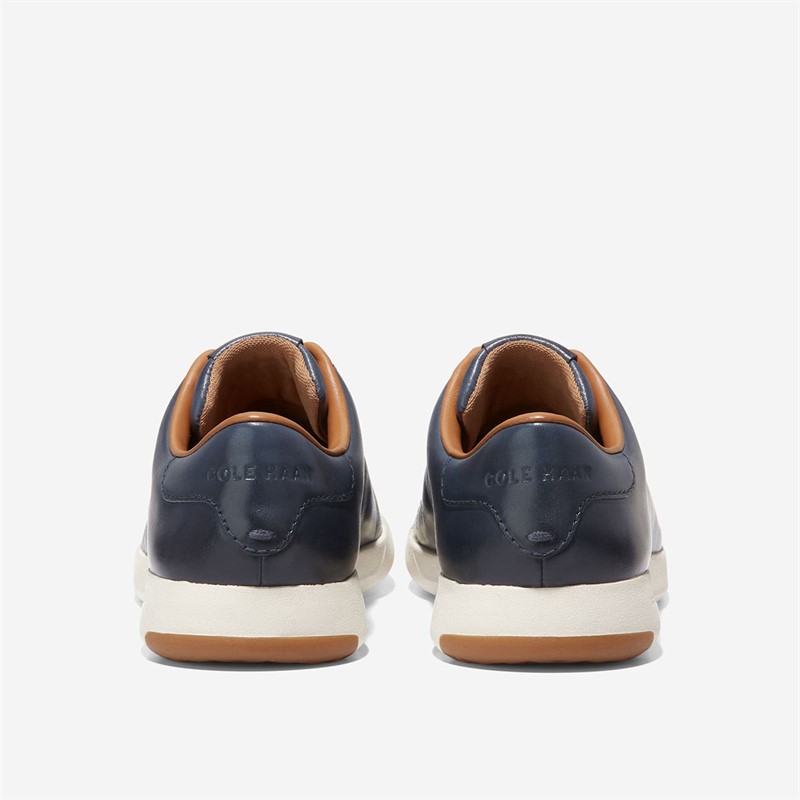Cole Haan Mens Grandpro Tennis Trainers Blazer Blue Handstain