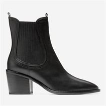 Cole Haan Womens Janelle Chelsea Boots Black