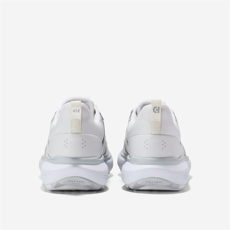 Cole Haan Womens Zerogrand Fairway II Golf Trainers White/Microchip