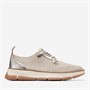Cole Haan Womens Zerogrand Rella Stitchlite Oxford Shoes Ivory/Gold Metallic