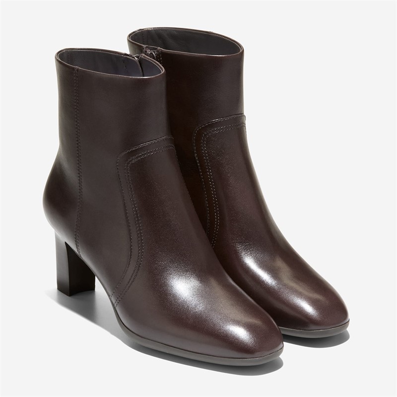 Cole Haan Womens Grand Ambition 2.0 Alainne Boots Chocolate/Brown