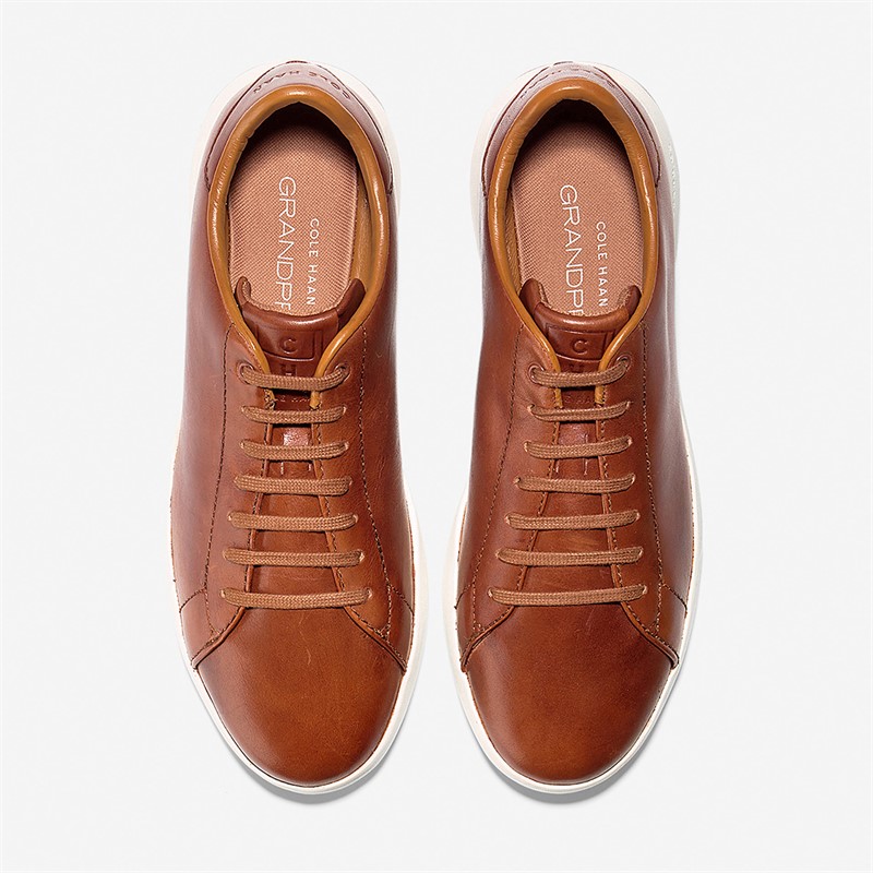 Cole Haan Mens Grandpro Tennis Trainers Woodbury Handstain