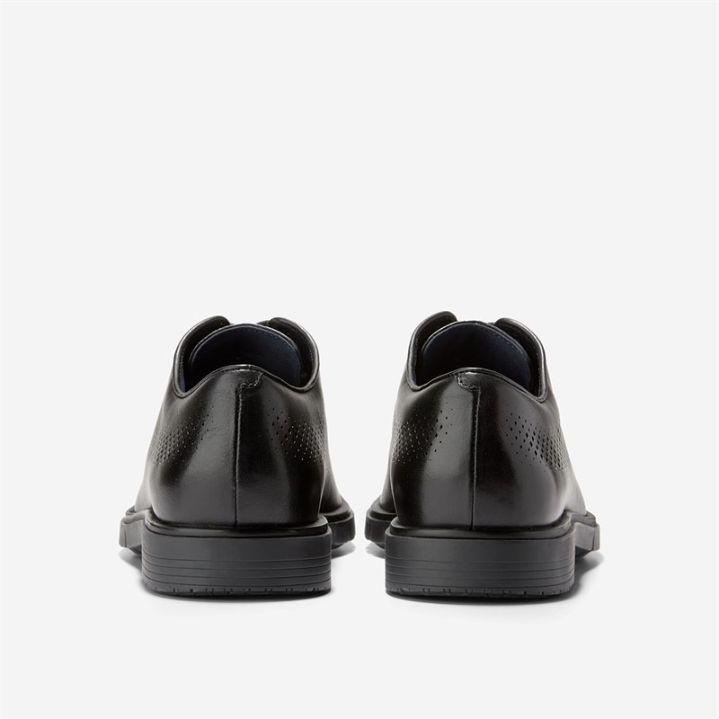 Cole Haan Mens Grandflex Dress Laser Oxford Shoes Black