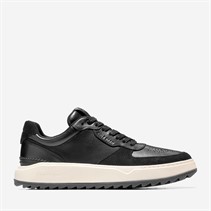 Cole Haan Mens Grandpro Crossover Golf Trainers Black/Ivory