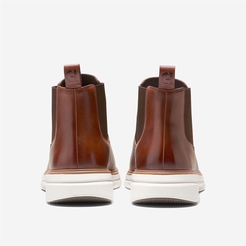 Cole Haan Mens Original Grand Cityspectre Chelsea Boots Woodbury/Dark Natural