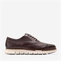 Cole Haan Mens Zerogrand Remastered Wingtip Oxford Shoes Madeira/Silver Birch