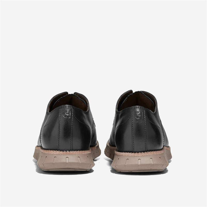 Cole Haan Mens Zerogrand Remastered Plain Toe Oxford Shoes Black/Irish Coffee
