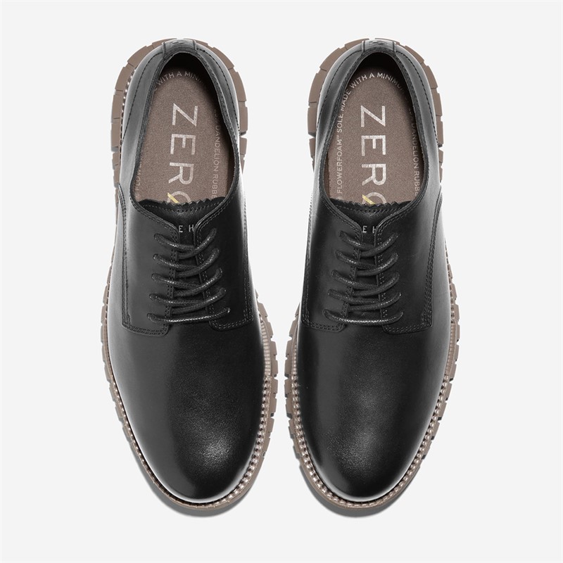 Cole Haan Mens Zerogrand Remastered Plain Toe Oxford Shoes Black/Irish Coffee
