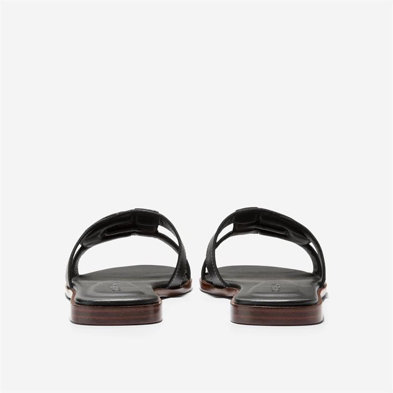 Cole Haan Womens Chrisee Slide Sandals Black