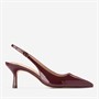 Cole Haan Womens Hansell Slingback Heels Black Garnet