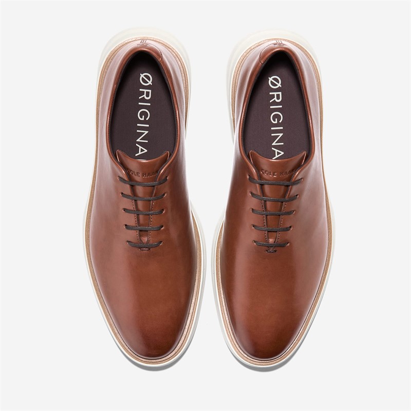 Cole Haan Mens Øriginalgrand Cityspectre Wholecut Oxford Shoes Woodbury/Silver Birch Woodbury-Silver Birch
