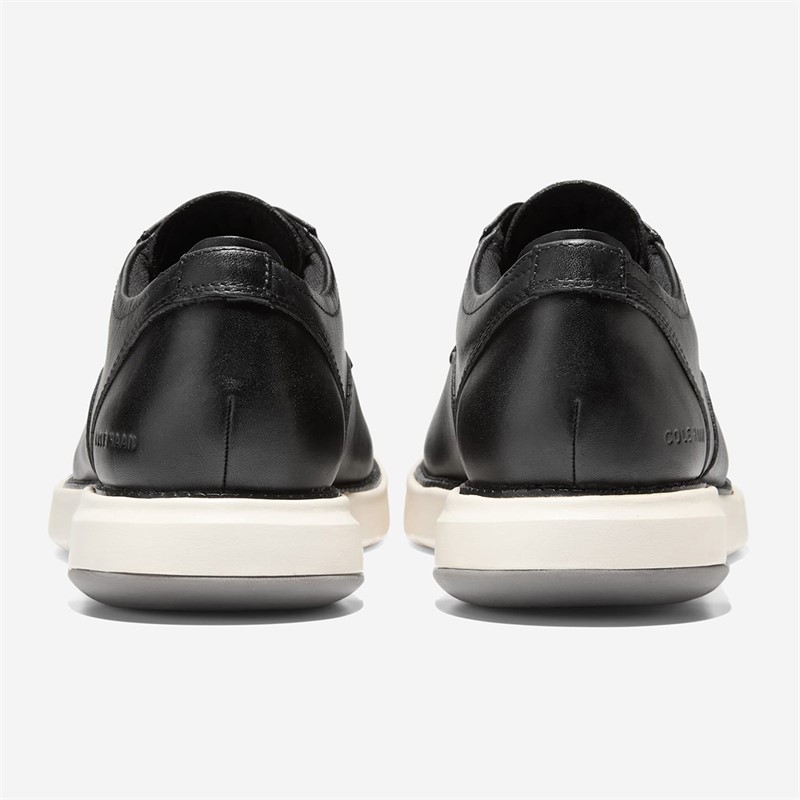 Cole Haan Mens Grand Atlantic Wide Fit Oxford Shoes Black/Ivory Black-Ivory